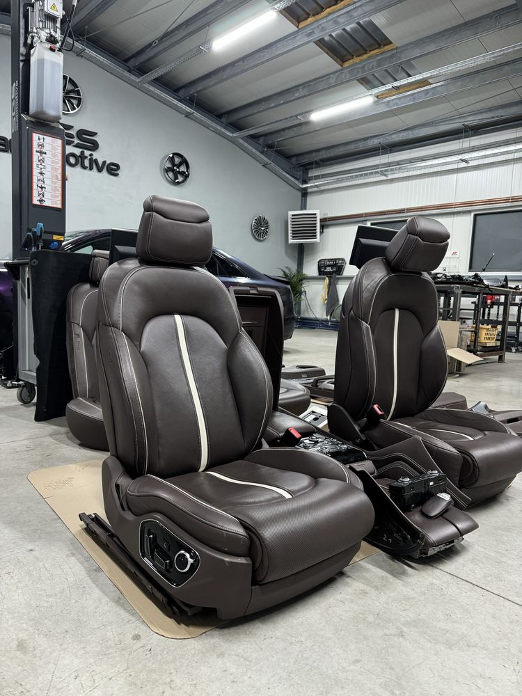 Interior Piele Audi S8 D4 Masaj Ecrane Racire Electric Sport
