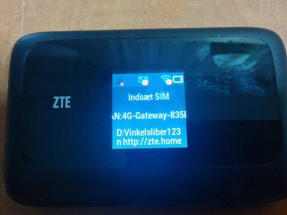 Modem WIFI MIFI internet 4G cartela SIM LTE ZTE MF910 necodat