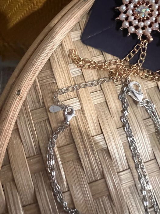 Set bijuterii lanț guess și unele de argint