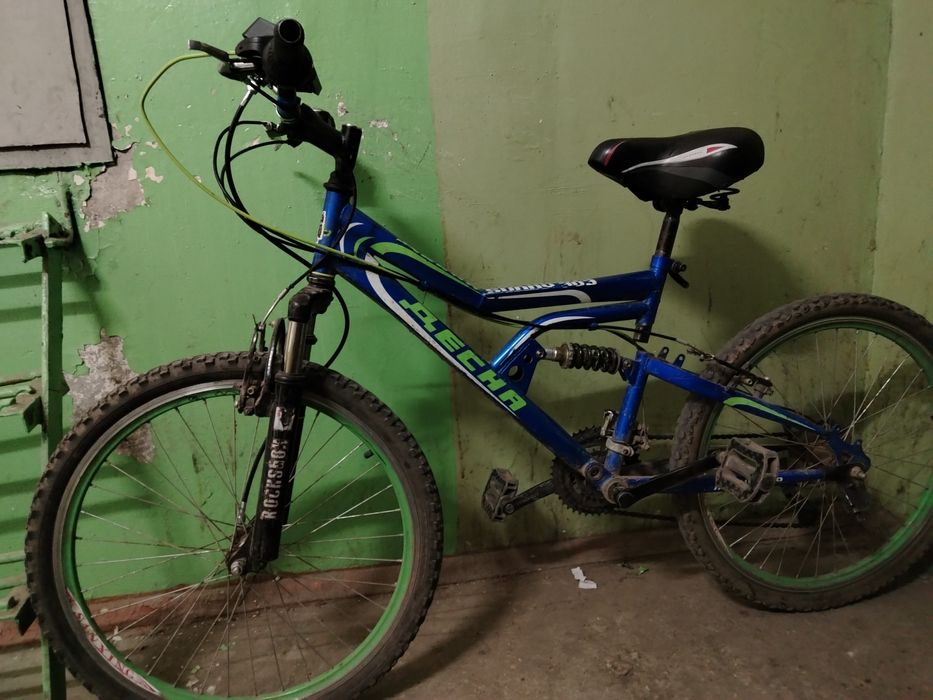 Велосипед двух подвесный подростковый