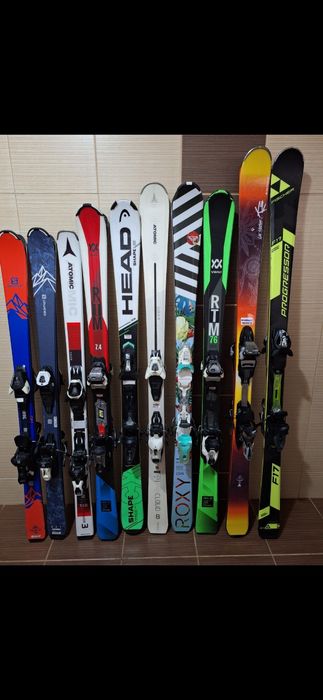 Schiuri/ski copii-adulți/clapari schi/casti