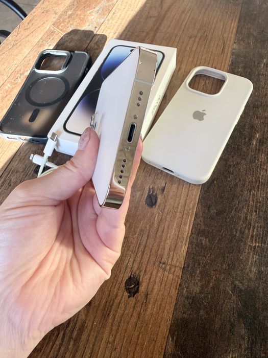 Iphone 14 Pro Бял 128GB, отличен