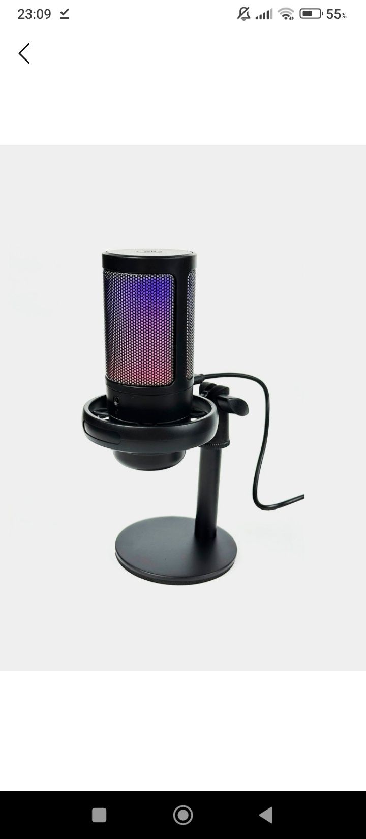 Микрофон ME6S USB Type-C RGB