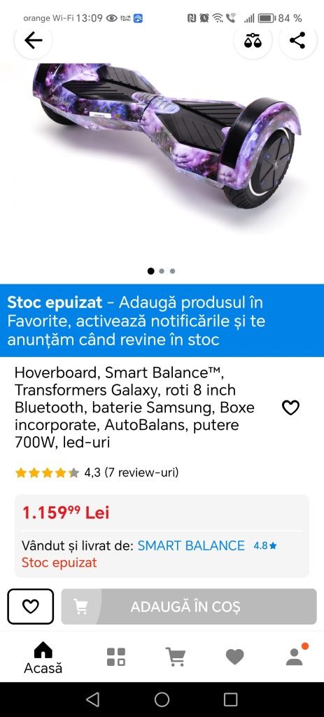 Hoverboard Smart Balance