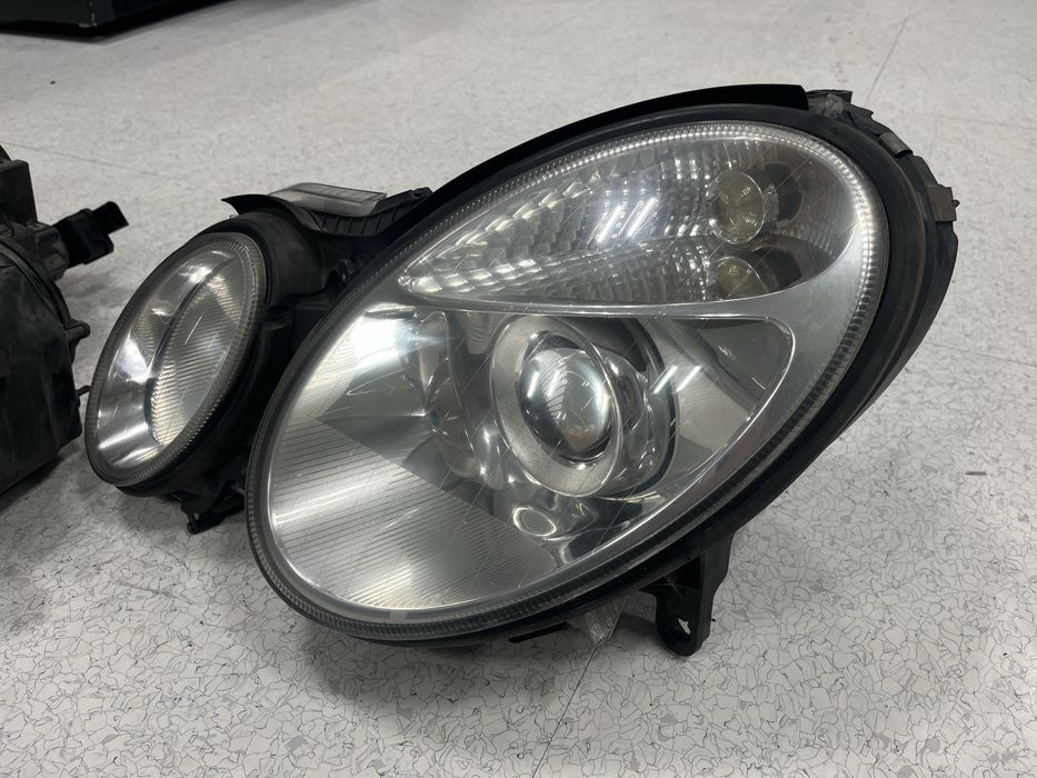 Фарове W211 от H7 към BiLED