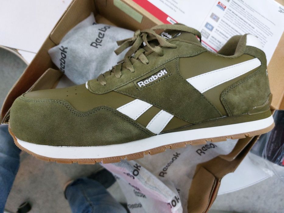 Новые кроссовки  Reebok USA для снегохода, замша .Большой размер 49-50