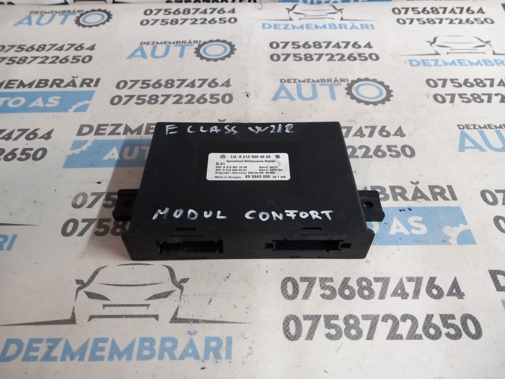 Calculator modul confort Mercedes w212