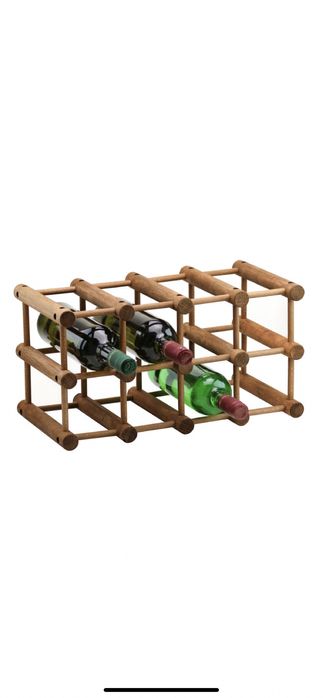 Rastel vin 12 sticle lem masiv netratat sau vopsit maro