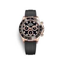 Часовник Rolex Daytona Oysterflex Rose Gold Black Diamond Dial