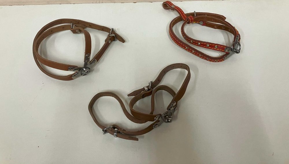 Кожен нашийник за куче пинчер  - нови, неизползвани