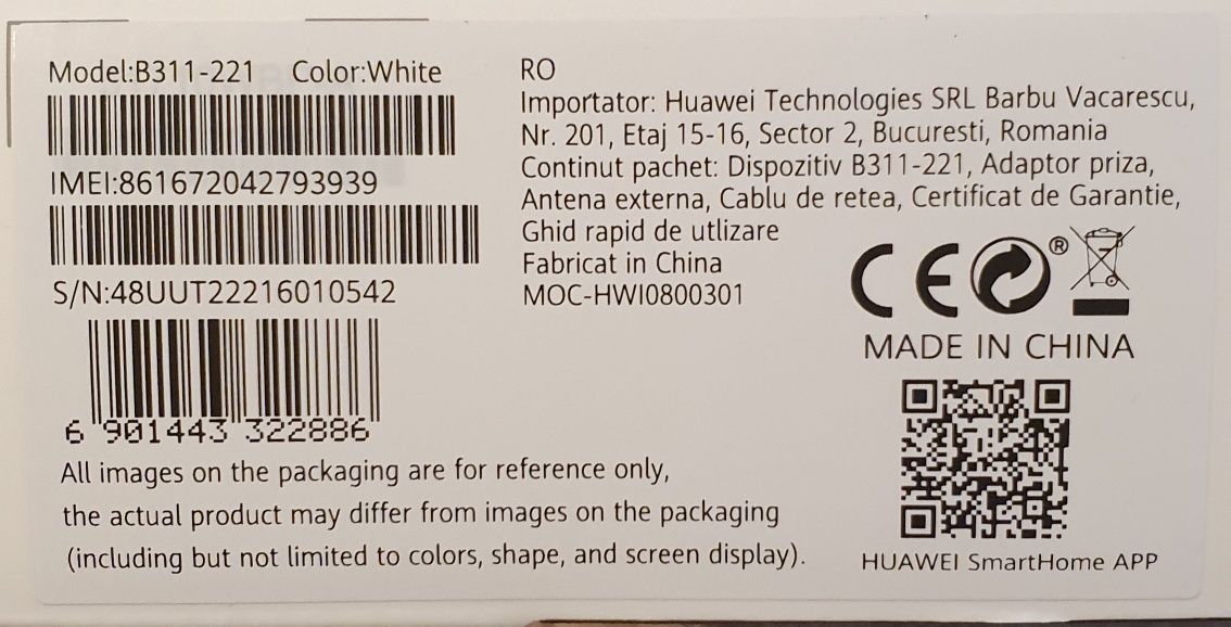 Router 4G WiFi 2.4GHz