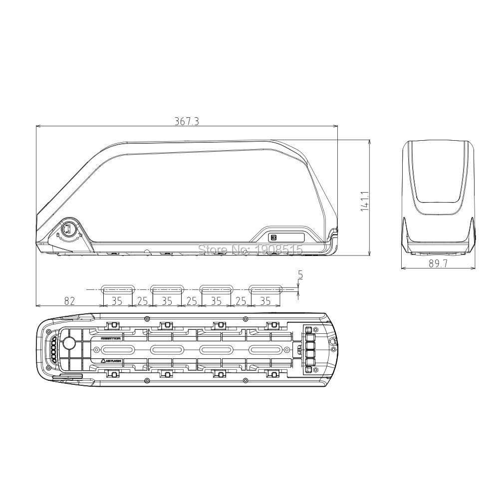 Bafang 750W + батерия Panasonic