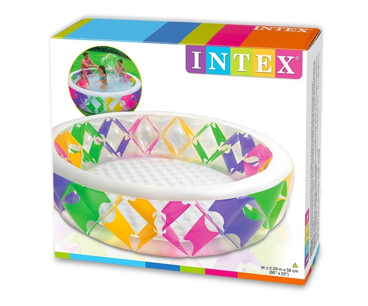 Детски надуваем басейн INTEX Pinwheel