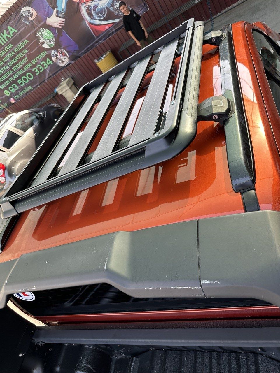 Багажник на крышу Isuzu D-MAX.