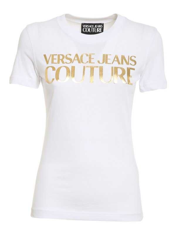 Дамска златна Тениска ZARA и Versace Jeans Couture рокля Versace Jeans