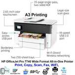 Multifunctional inkjet color HP OfficeJet Pro 7740WF, WI-FI, A3 ca nou