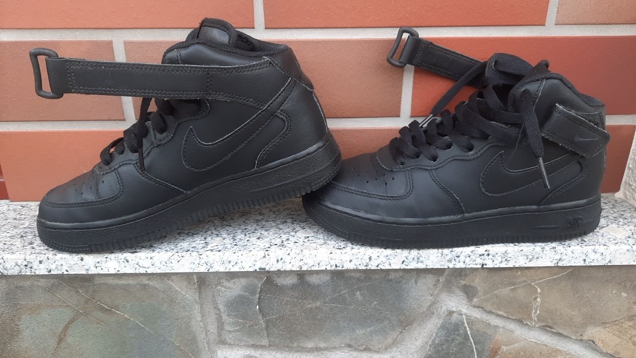 Nike Sportswear Sneaker Air Force 1 Mid Baieti Negru