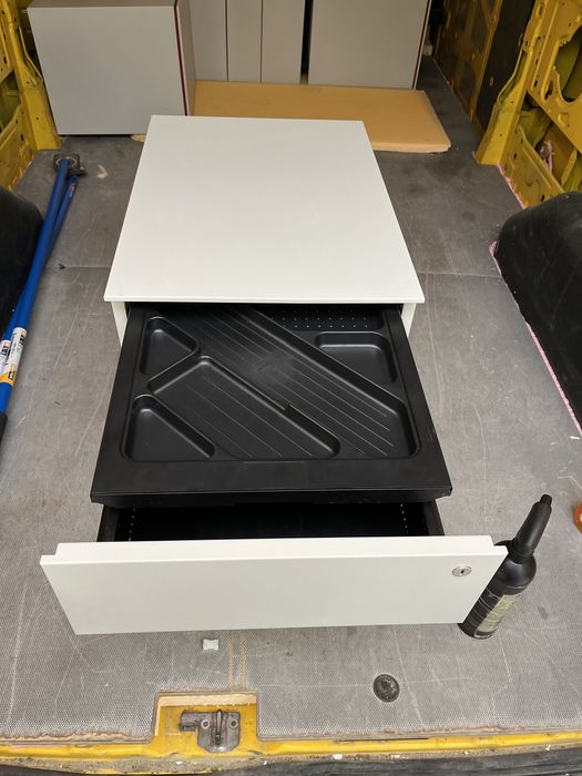 Rollbox Metalic STEELCASE cheie abs 3+1 sertare