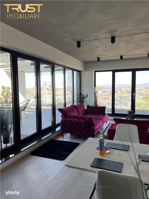 Penthouse 3 camere l 50MP Terasa l Parcare l Coresi