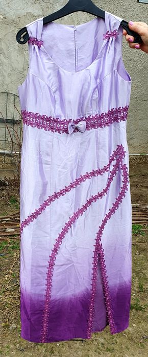 Rochie satin eleganta