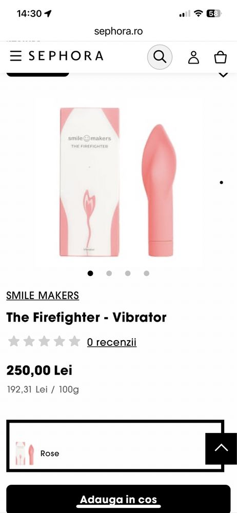 Smile makers -facator de zambete-Sephora- Nou