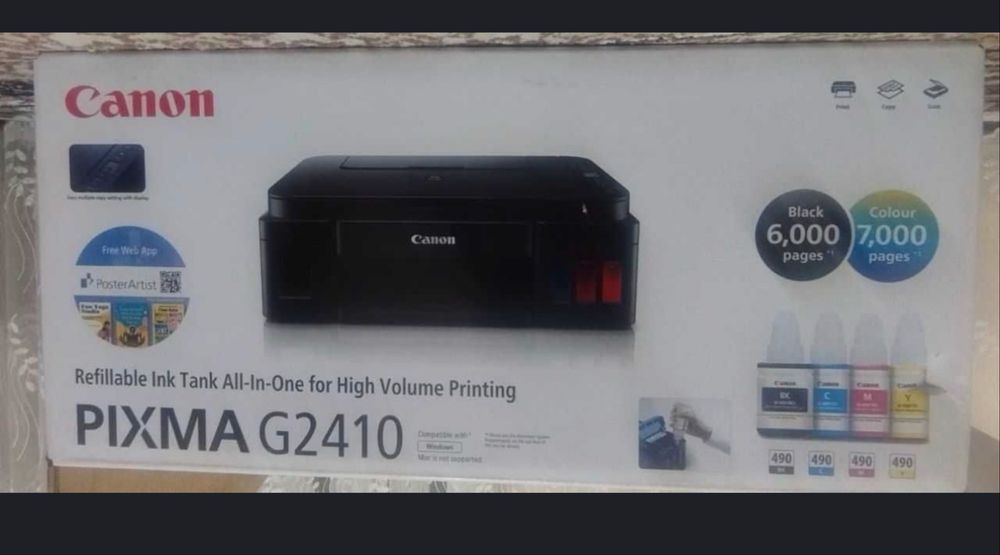 Canon 2410 printer 4 ta rangli