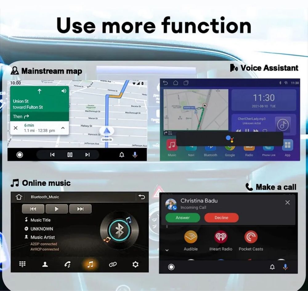 Modul wireless CarPlay Android Auto