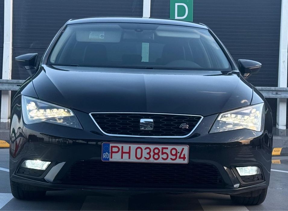 SEAT Leon 1.6 TDI 2014 – Euro 5 – Întreținută, stare foarte bună