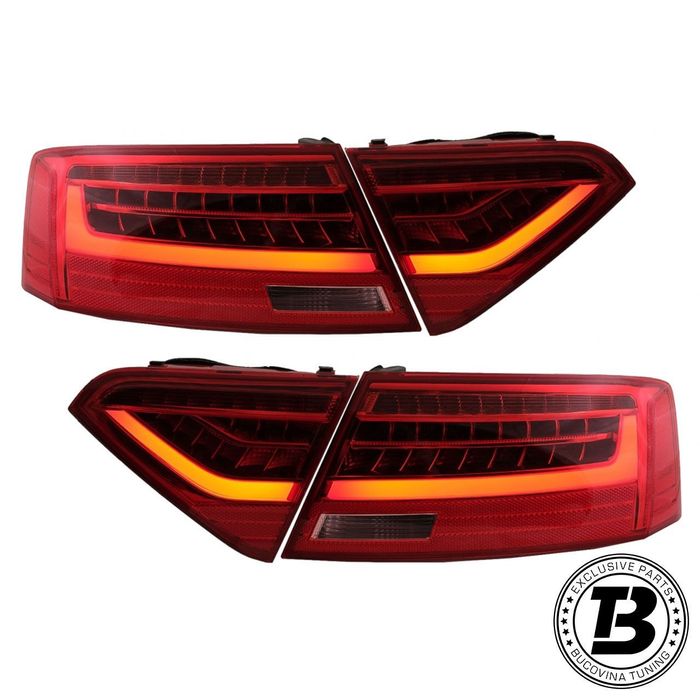 Stopuri Full LED compatibile cu Audi A5 8T Dynamic Design
