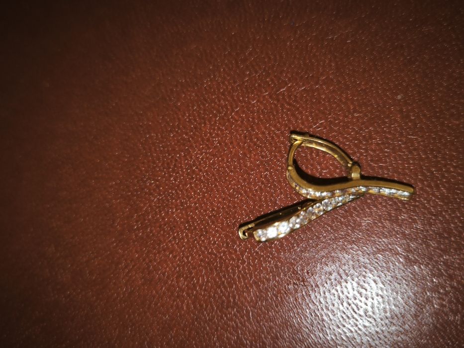 Cercei din aur 14k, noi