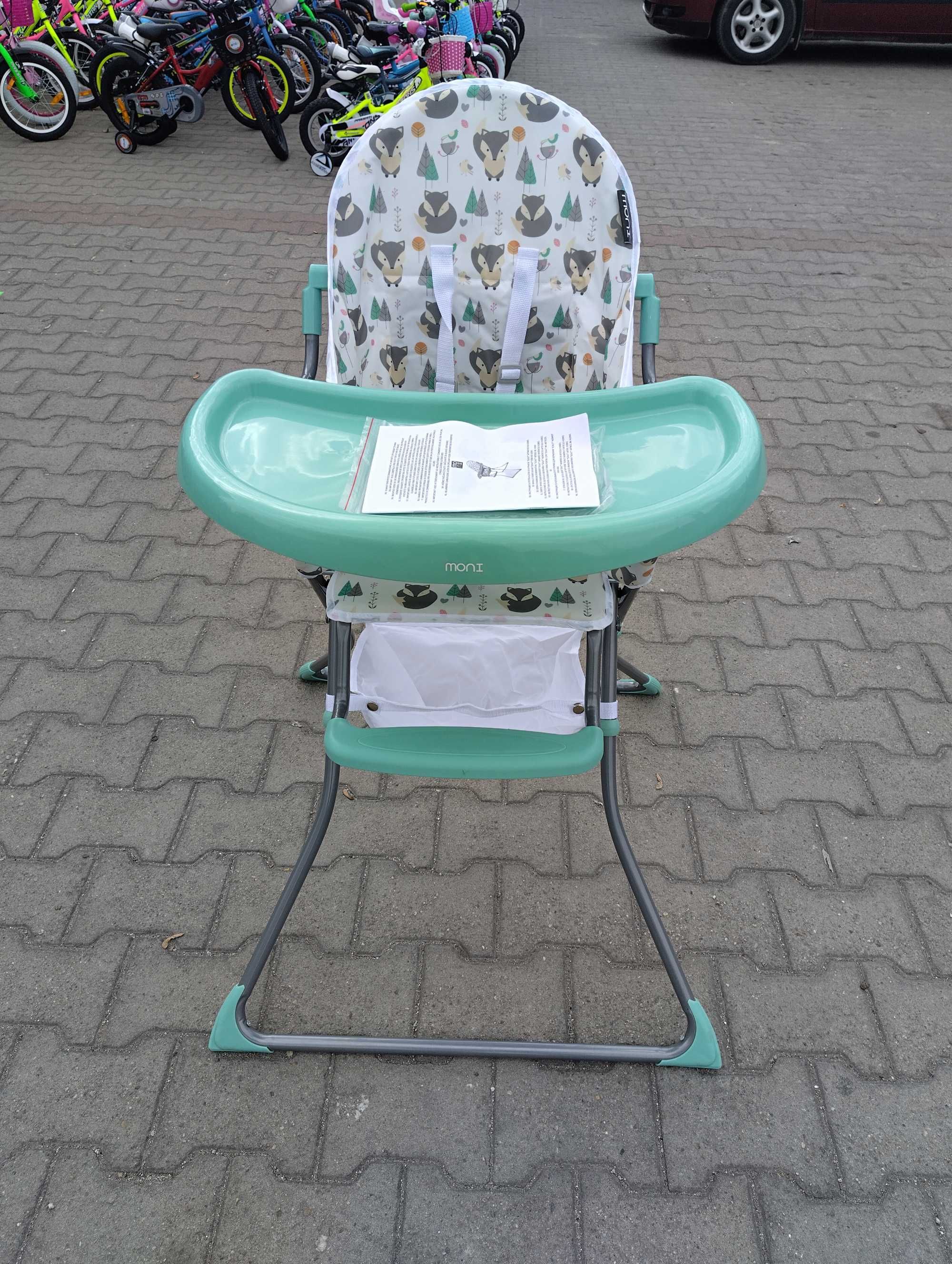 MONI Стол за хранене SCAUT мента