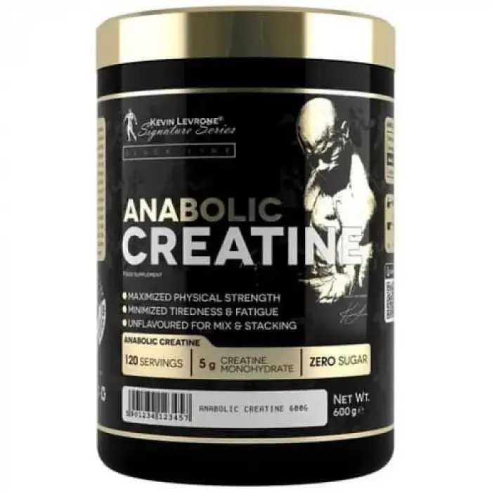 Креатин моногидрат Kevin Levrone Anabolic Creatine, без вкуса, 600 г