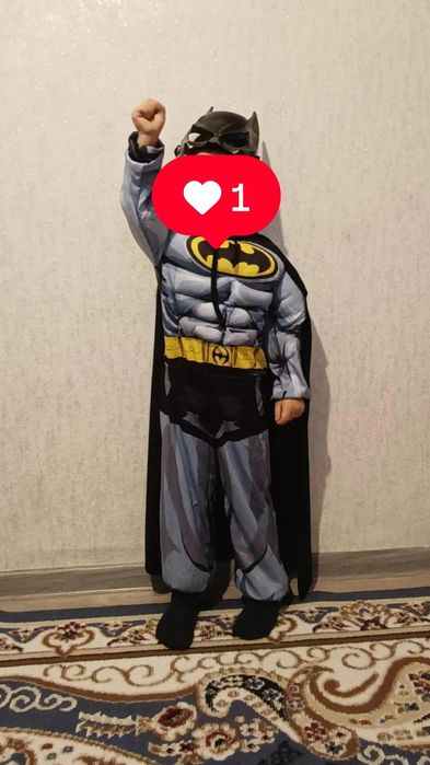 Комплект костюма бэтмэна