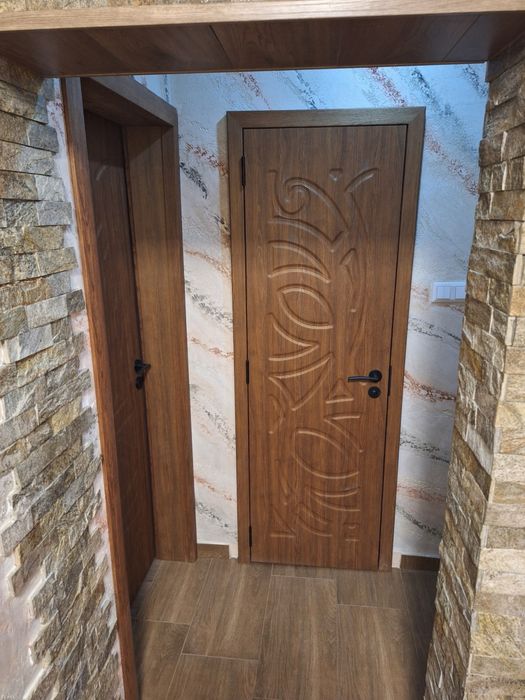 Интериорна HDF врата модел 033, цвят Златен Дъб