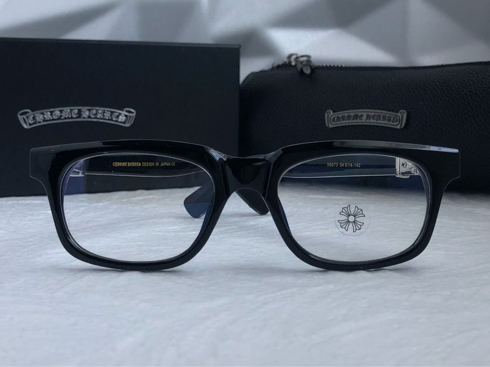 Очила за компютър Диоптрични рамки прозрачни слънчеви chrome hearts