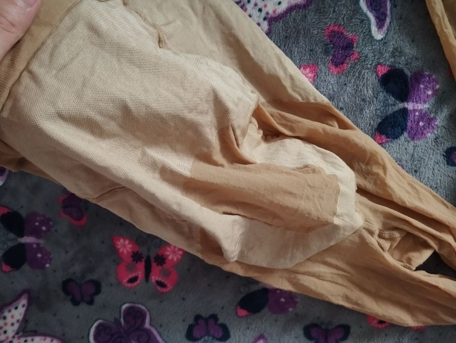 Dres gravide , negru mat/ culoare piciorului