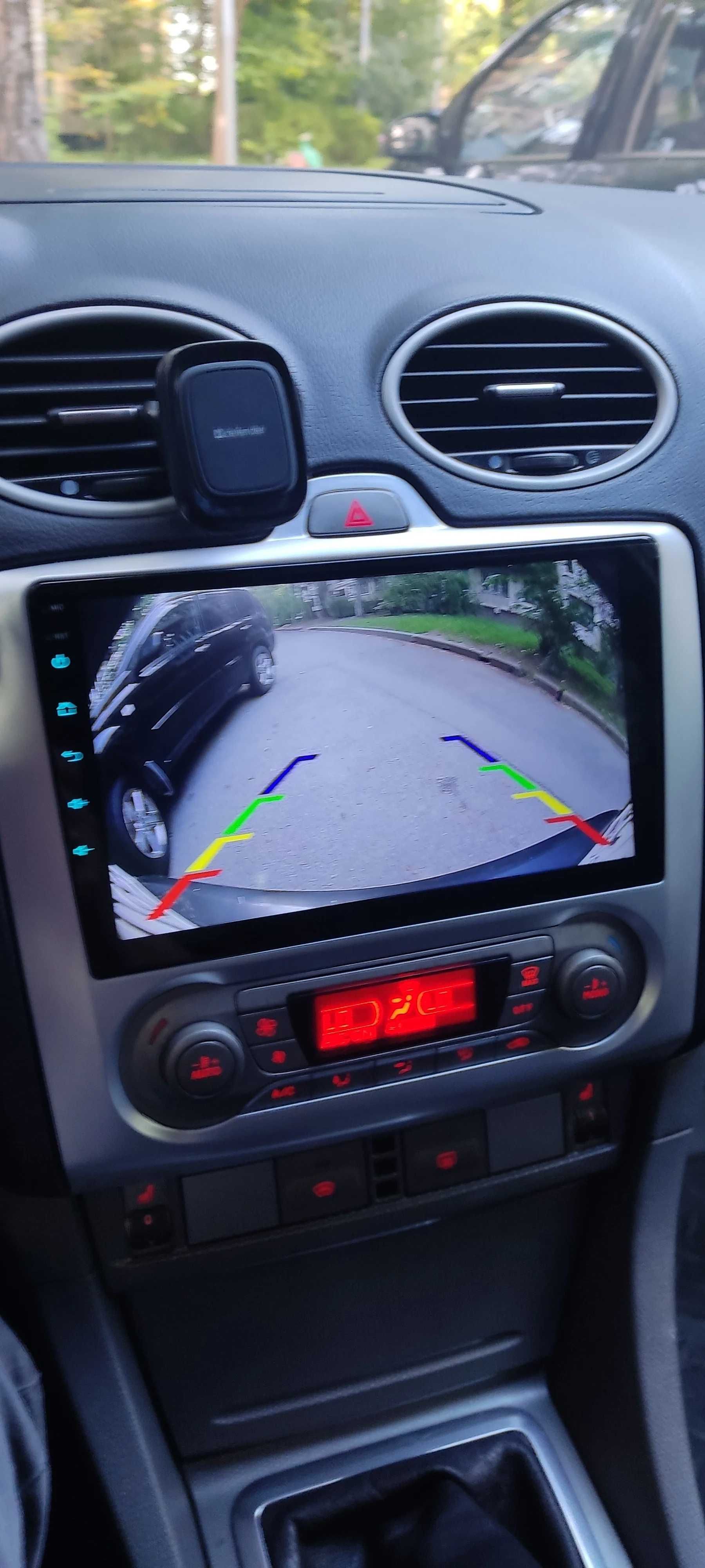 Navigatie GPS Android Dedicata Ford Focus 2 MK2 - QLed DSP Carplay 4G