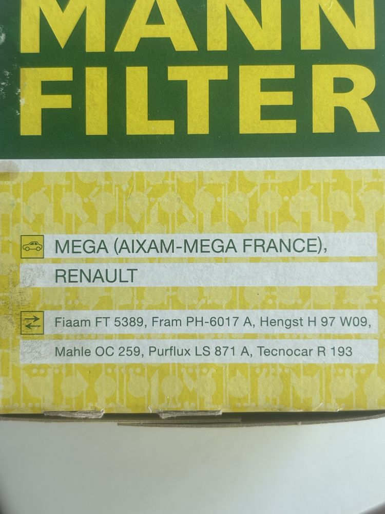 Продам масляный фильтр MANN FILTER W68