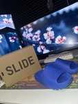 Papuci Yeezy Slide Azure Adidas