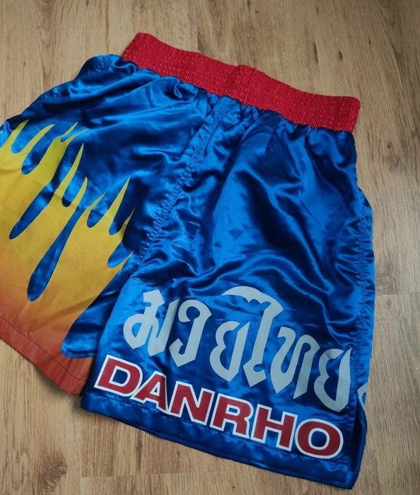 Pantaloni scurți Kickboxing Muay Thai Danrho mărimea L