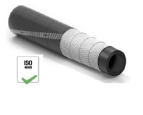 Furtun pompa de tencuit DN25, 10m, cuplaje sertizat