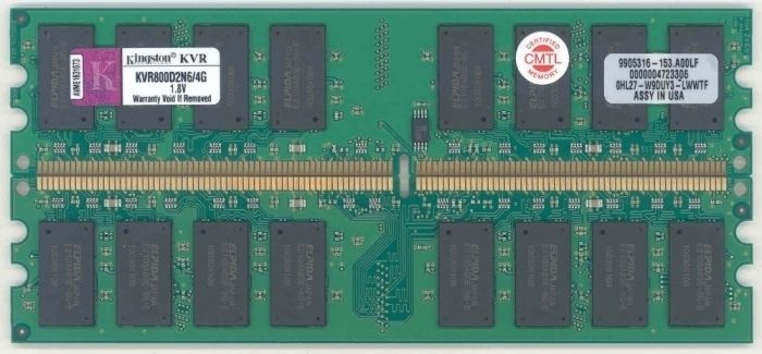 Vand 4 Gb Ram (2x2048Mb) DDR2 - 800MHz - KINGSTON !!!