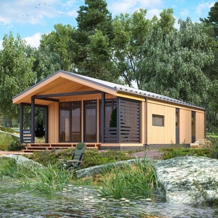 Cabane din lemn masiv