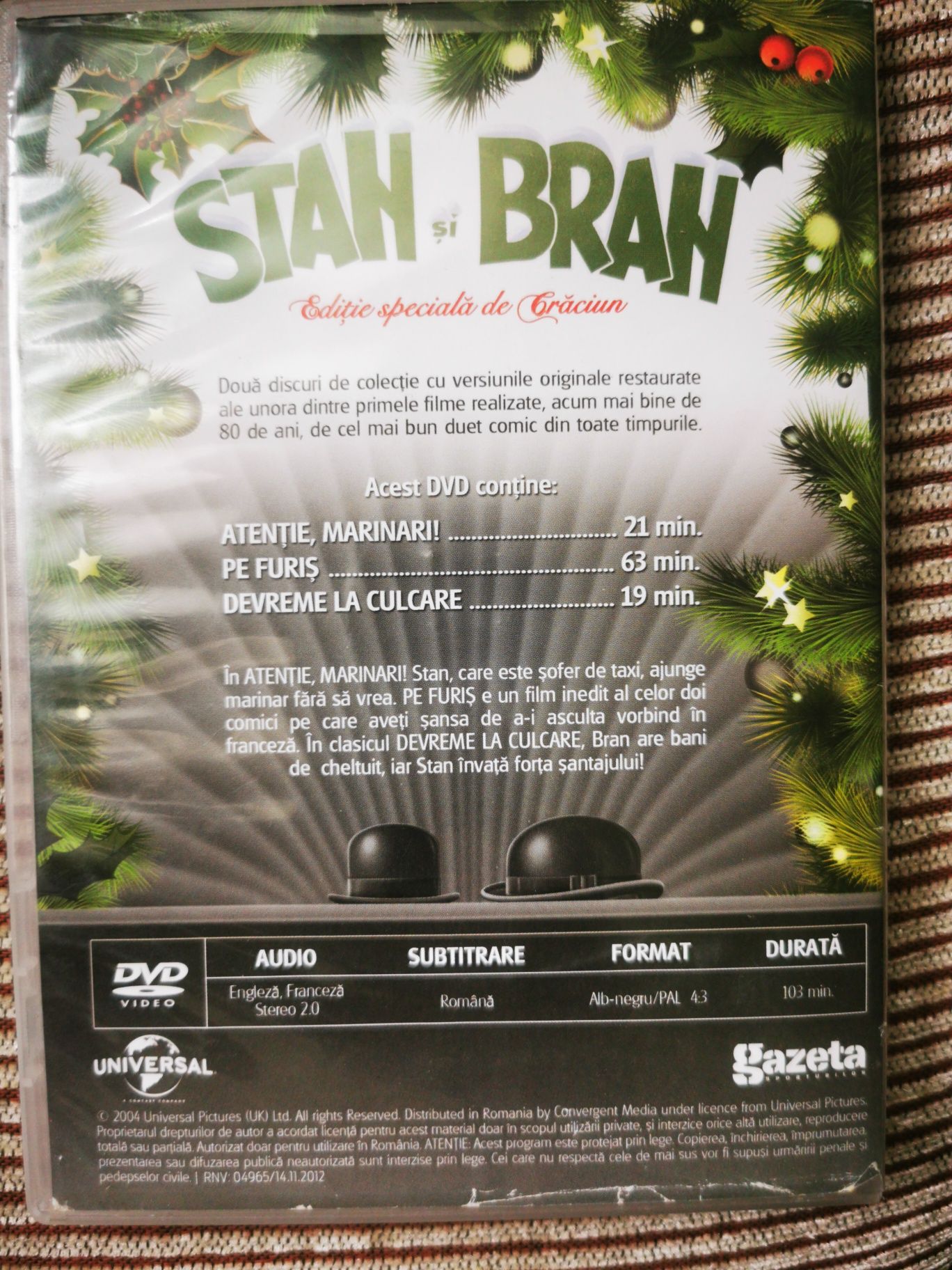Filme Stan si Bran Film Crăciun