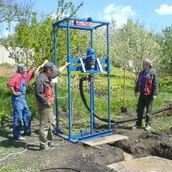 Вода на участке, скважина, полив, бурение скважин