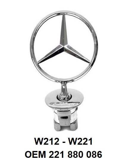 Емблема Mercedes W212,W221 - 7575