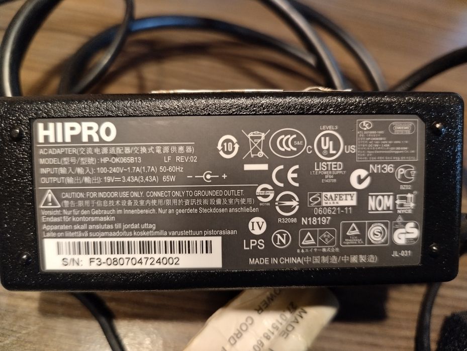 Vand incarcator laptop ACER 19V 65W