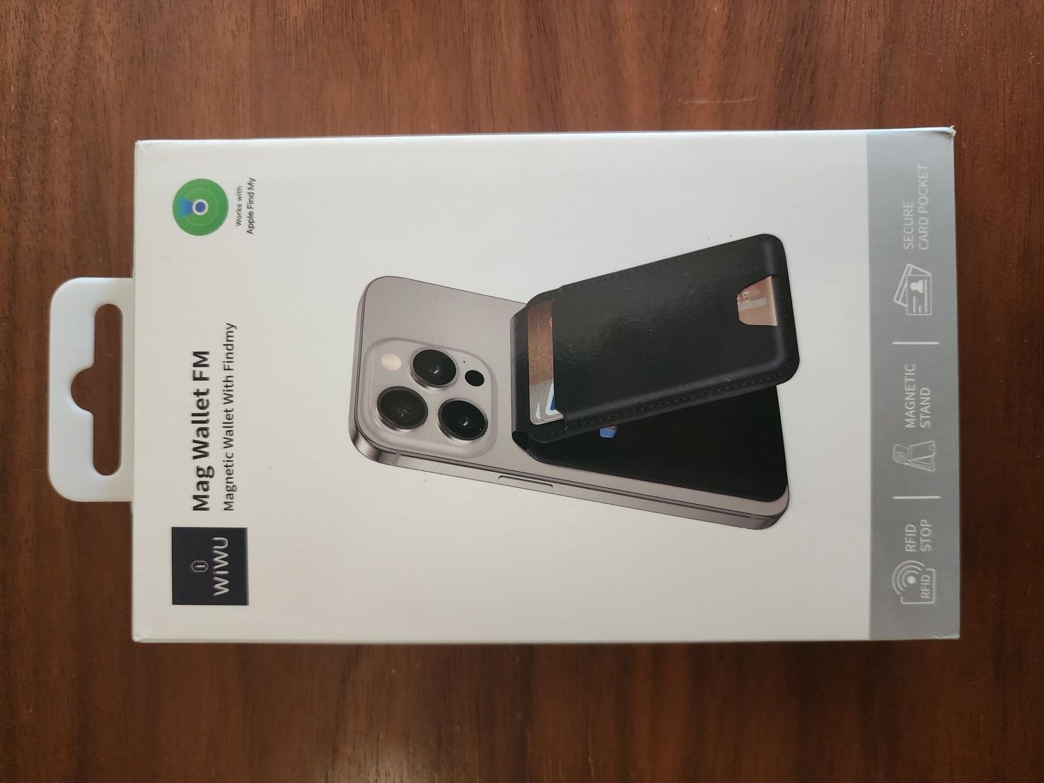 Magnetic Wallet Mag Wallet FM with Findmy