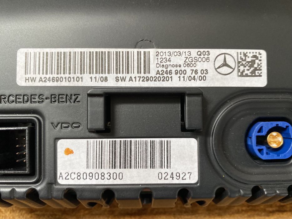 Navigatie / Unitate / Display Mercedes A B CLA GLA : A2469008808