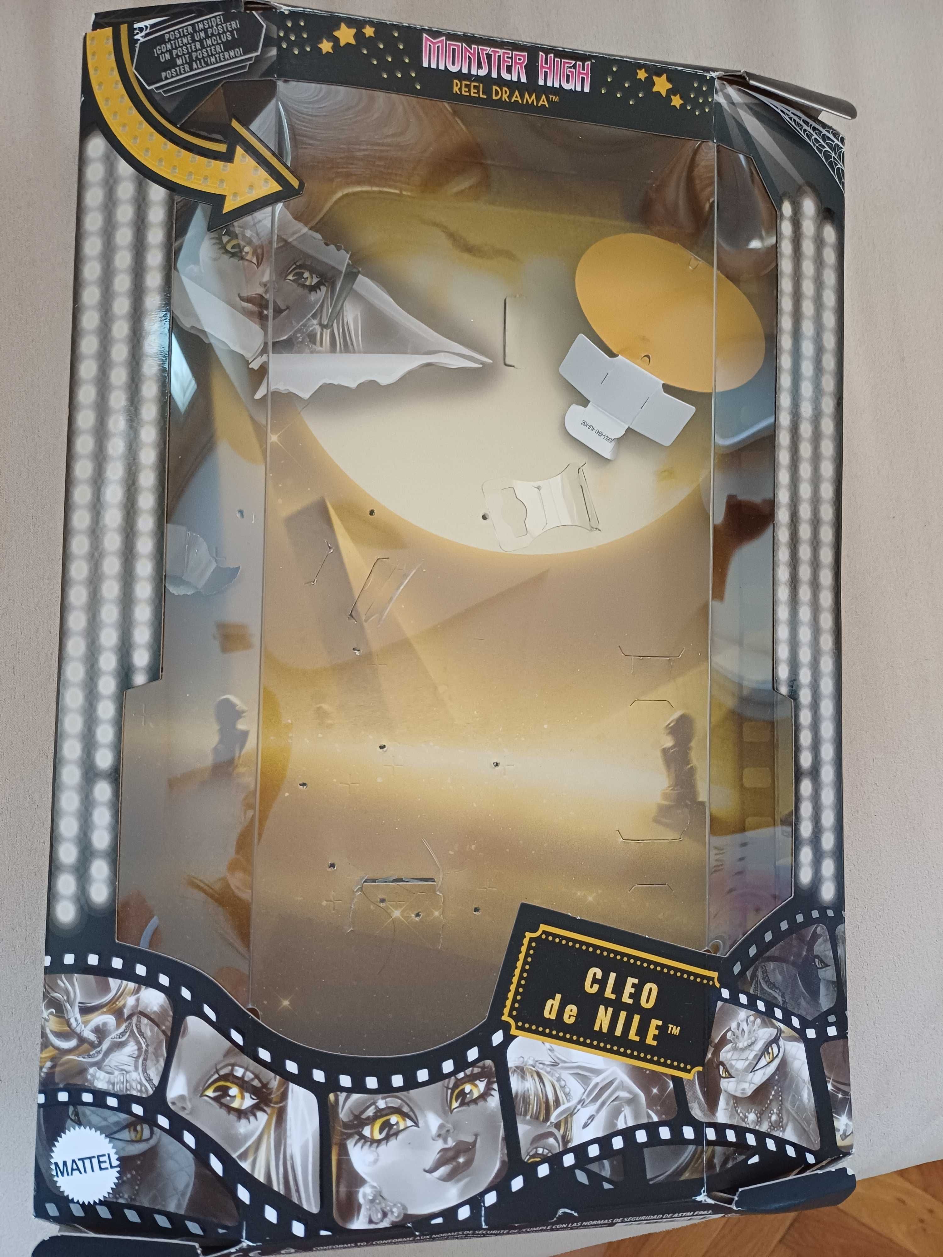 Monster High reel drama Cleo de Nile празна кутия